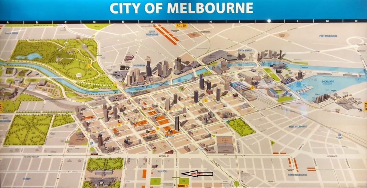 Melbourne kort búð