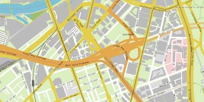 Kórónu Melbourne kort