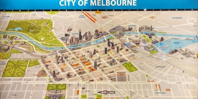 Melbourne kort búð