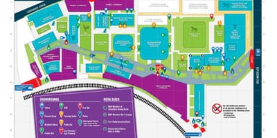Kort af Melbourne Safnið